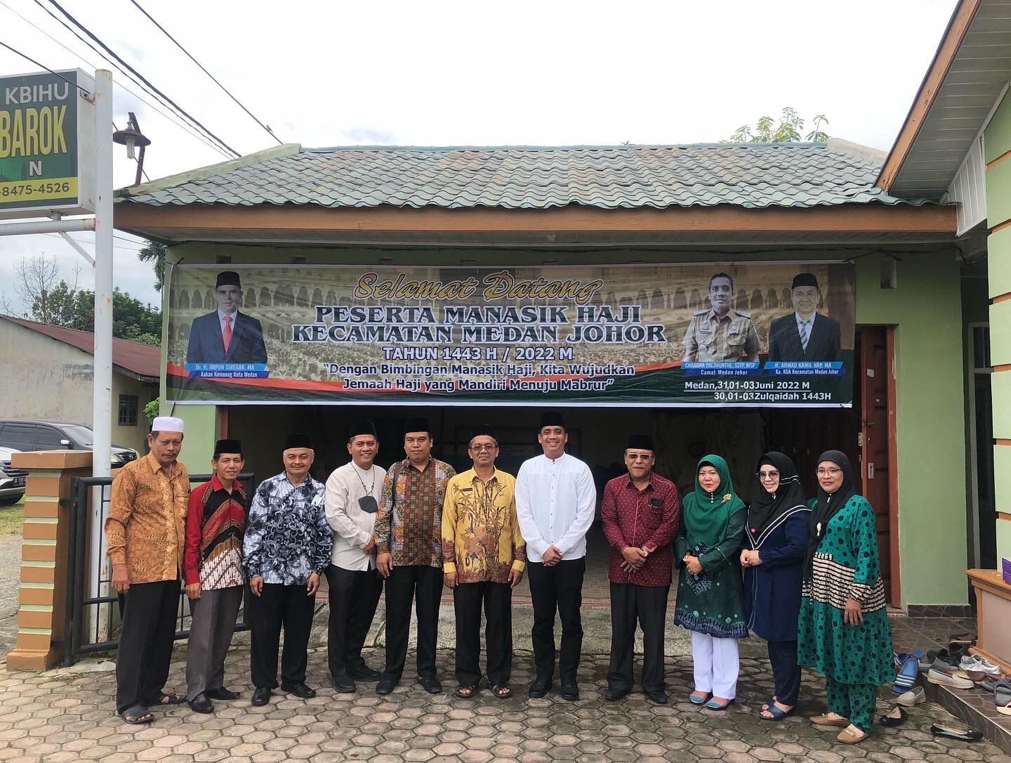 Kegiatan Manasik Haji di Lingkungan Kecamatan Medan Johor